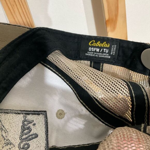 Cabela’s camo hat, mesh, snapback cap. One size fits most. - Picture 4 of 7